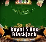 Royal 5 Box Blackjack — game at Mancity88